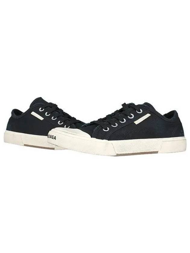 Luxury Balenciaga  Paris Low Top Sneakers Black