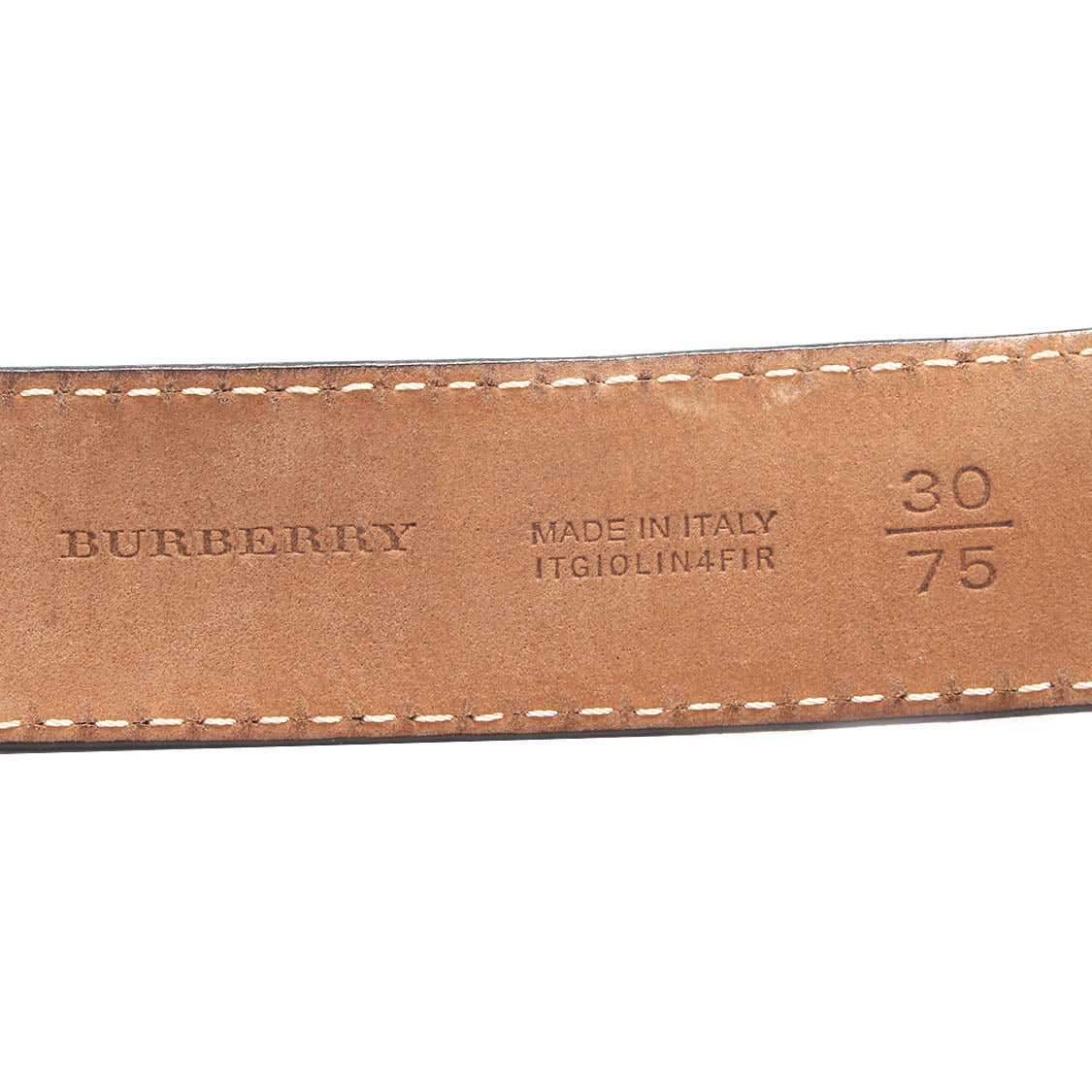 BURBERRY Leather Belt