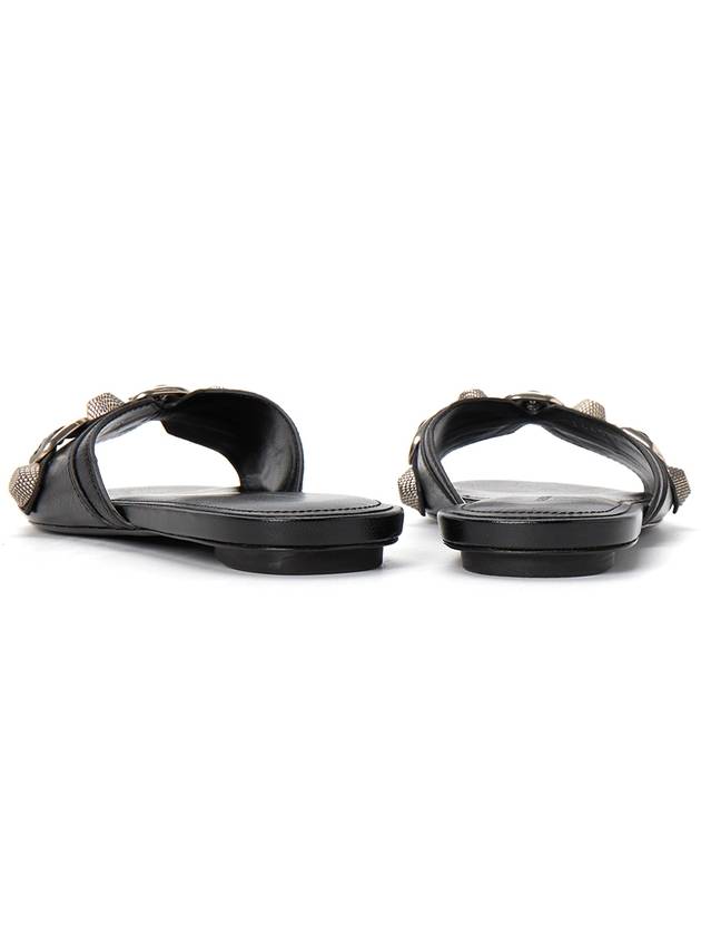 Luxury Balenciaga  Le Cagole Slippers Black