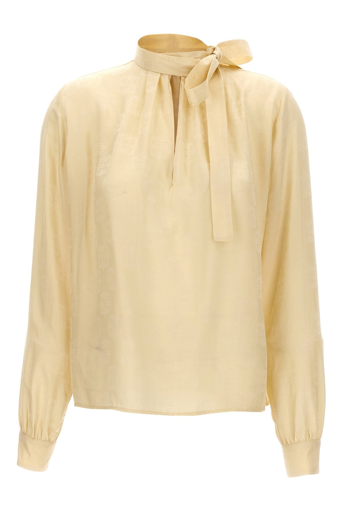 Givenchy Women Logo Lavalliere Shirt