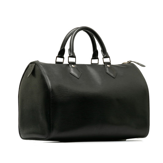 Louis Vuitton Epic Speed 30 Handbag Mini Boston Bag M59022 Noir Black Leather Lady Louis Vuitton