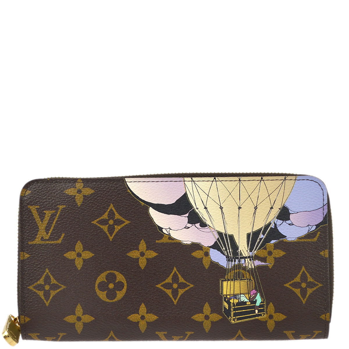 Louis Vuitton Monogram Balloon Zippy Wallet M60292