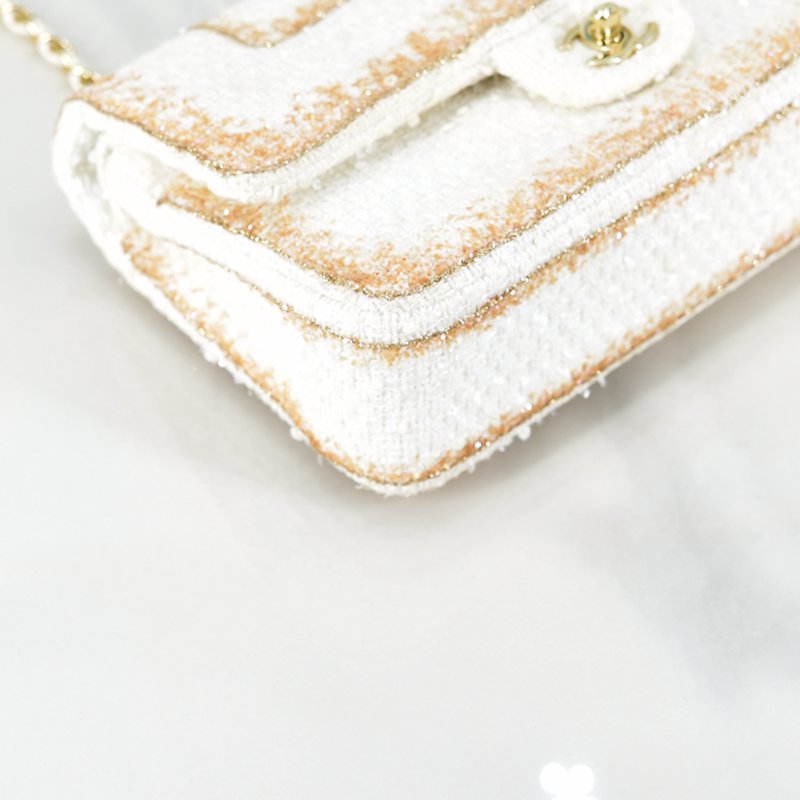Top Quality Chanel Medium Wool Double New Bag