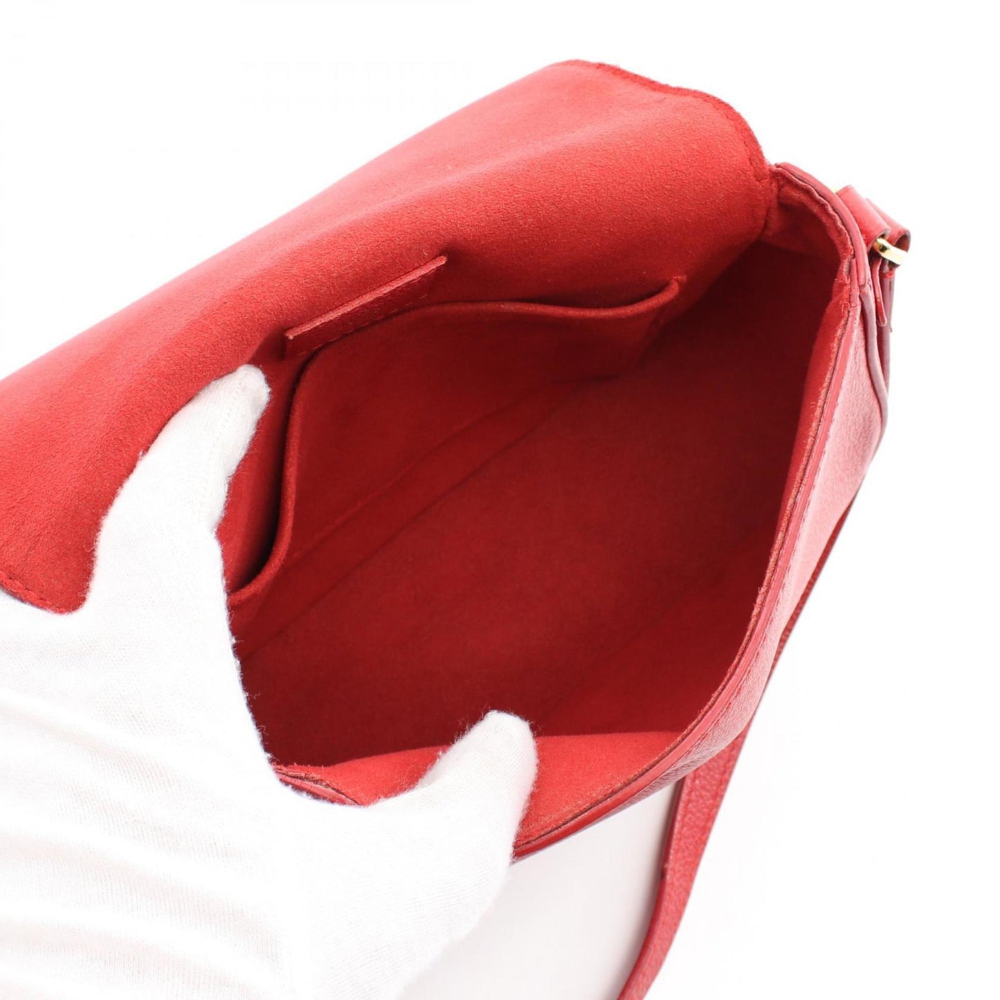 Louis Vuitton Cerise  Color Leather Shoulder Bag
