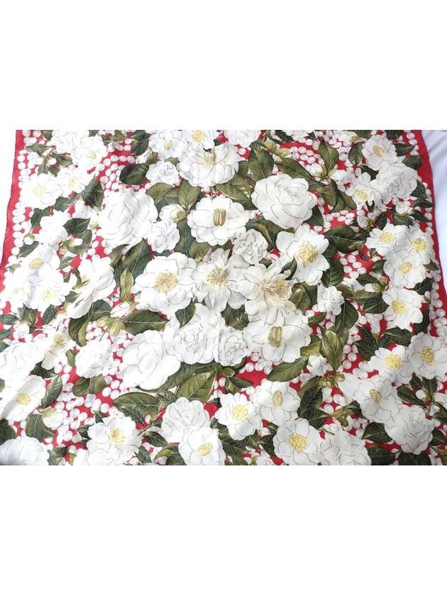 floral scarf Chanel