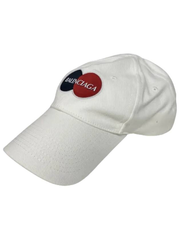 Luxury Balenciaga  Uniform Ball Cap White