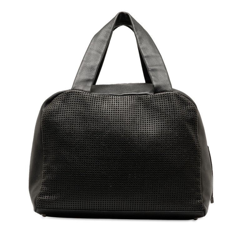 Chanel Coco Boston Bag Black Matt Caviar S Pants  Chanel