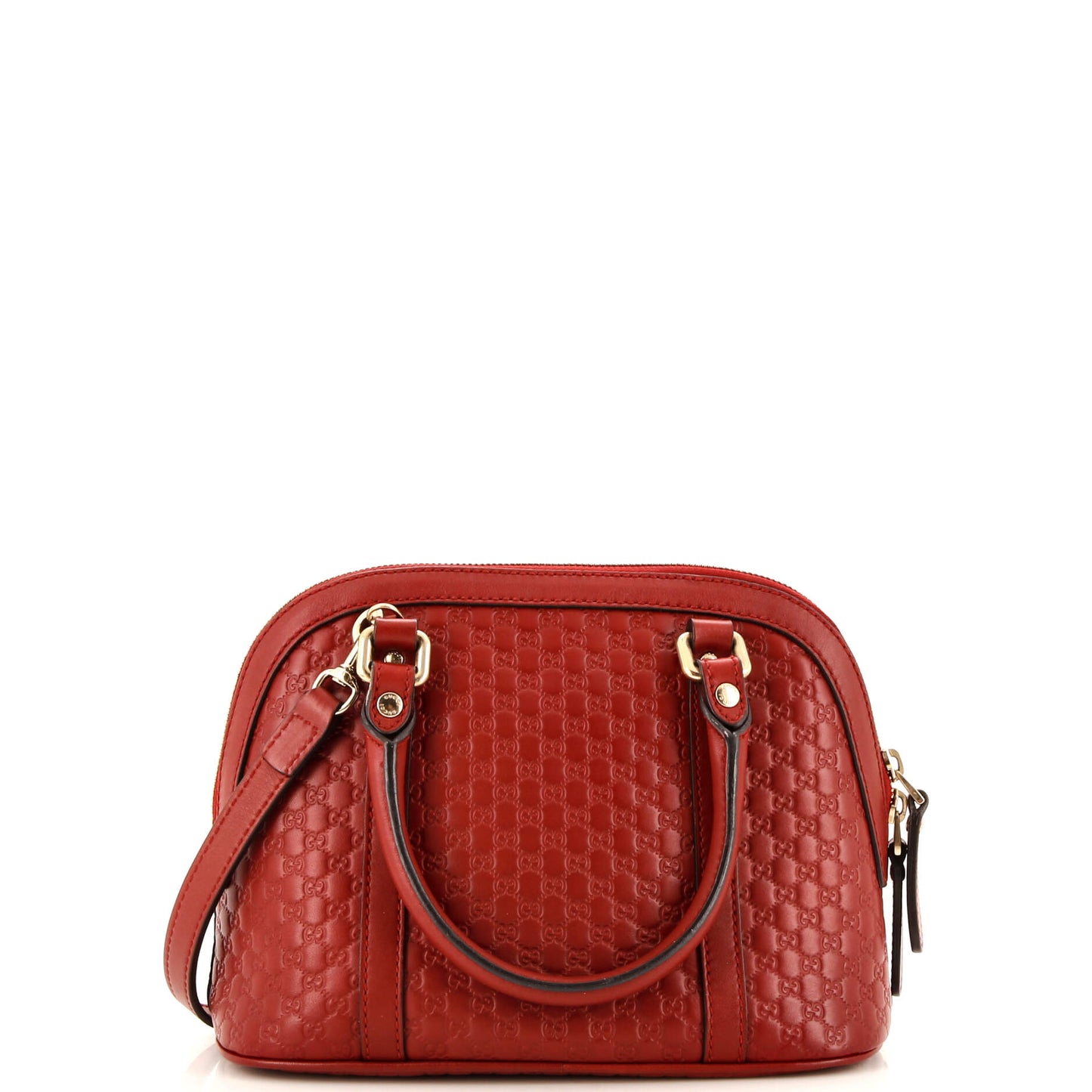 Convertible Dome Satchel (Outlet) Microguccissima Leather Mini
