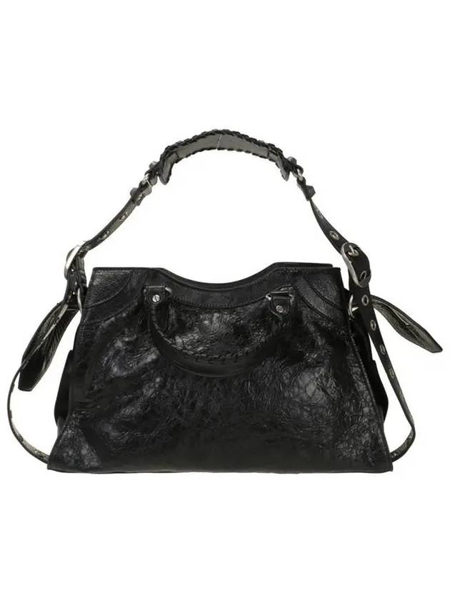 Luxury Balenciaga  Neo Cagole City Tote Bag Black
