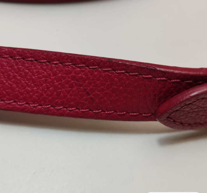 Preloved Louis Vuitton (LV) Lockme bag Red 27.5cm 24081578825946