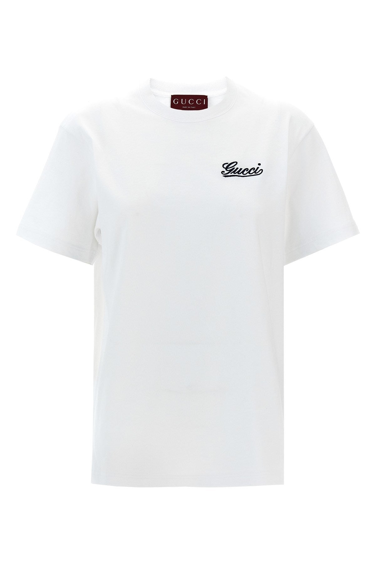 Gucci Women Logo Embroidery T-Shirt