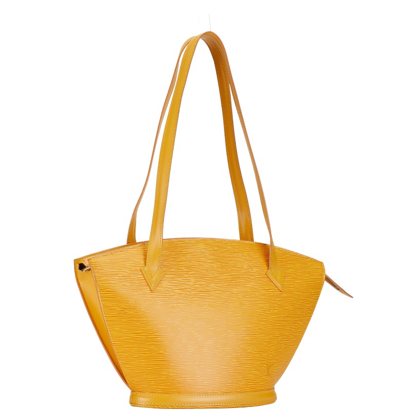 Louis Vuitton Epi Saint Jacques Long Handbag M52339 Tasili Yellow Leather  Louis Vuitton