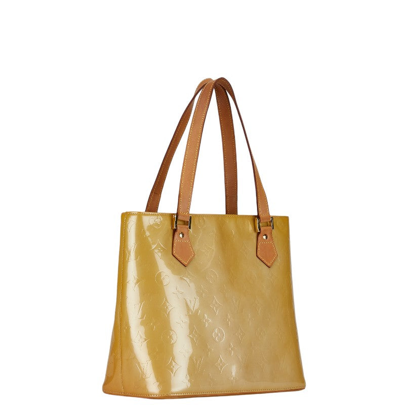 Louis Vuitton Monogram Vernis Houston Handbag Tote Bag M91340 zzle Patent Leather  Louis Vuitton