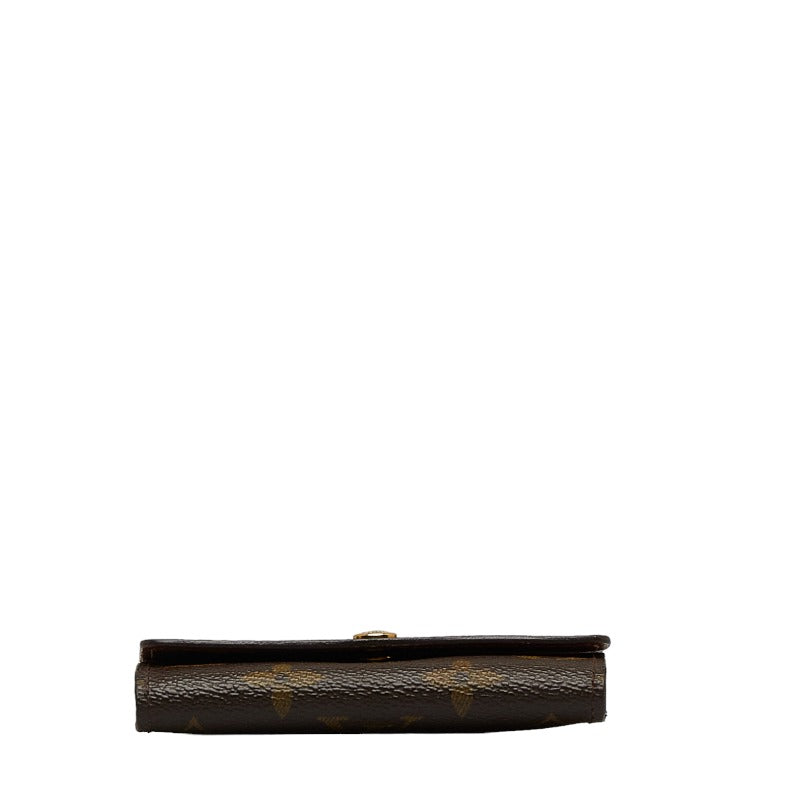 Louis Vuitton Monogram Multicle 6 Keycase M62630 Brown PVC Leather  Louis Vuitton