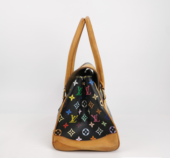 Preloved Louis Vuitton (LV) Multicolor Beverly Bag Black 24120678972574