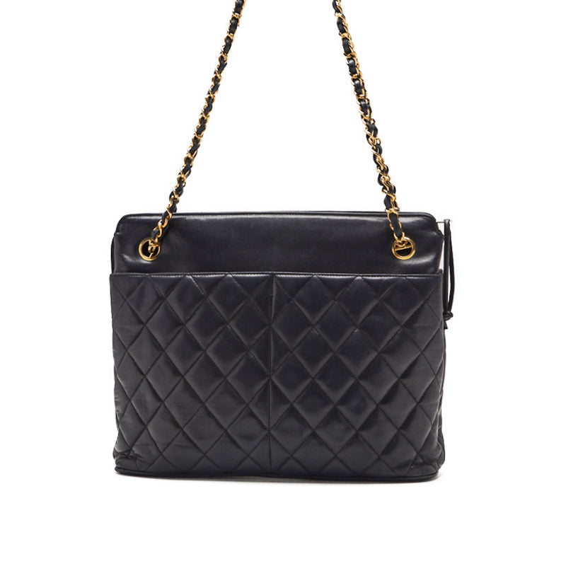 Chanel Matrasse Double Chain Shoulder  Black  Shoulder Bag Mini Shoulder  Bag Hybrid 【 Delivery】 Himalan Online