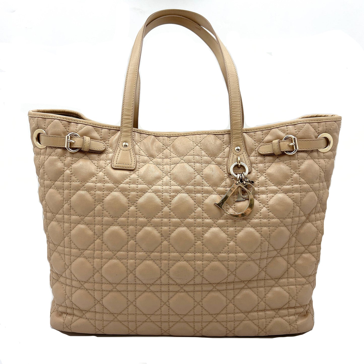 Cannage Leather Panarea Tote Bag