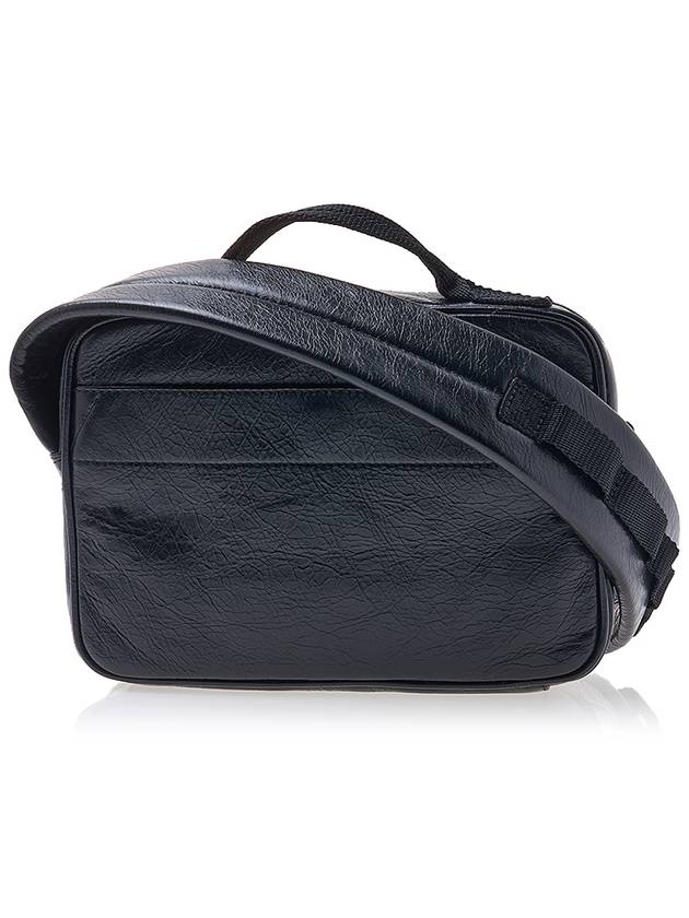 Luxury Balenciaga  Army Pouch Cross Bag Black