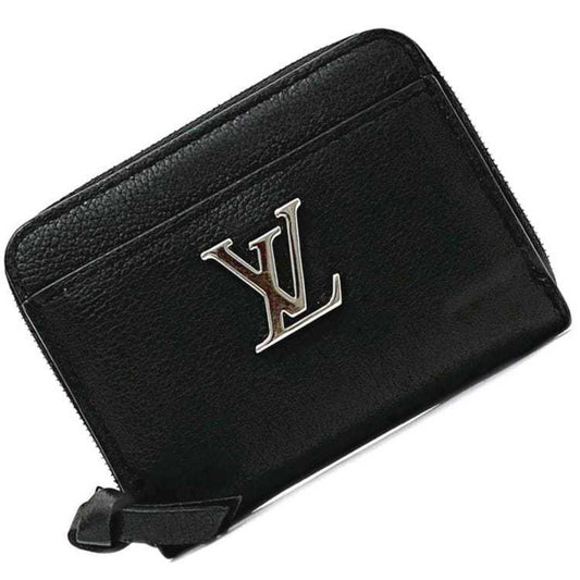 Louis Vuitton  Noir Leather Coin Purse/Coin Case