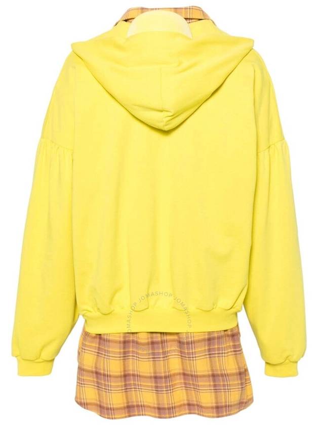 Luxury Balenciaga  hooded sweatshirt 772206TPVG6 7440 YELLOW BLACK