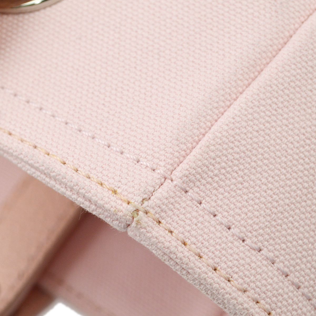 Chanel Pink Canvas Paris-Biarritz PM Tote Handbag