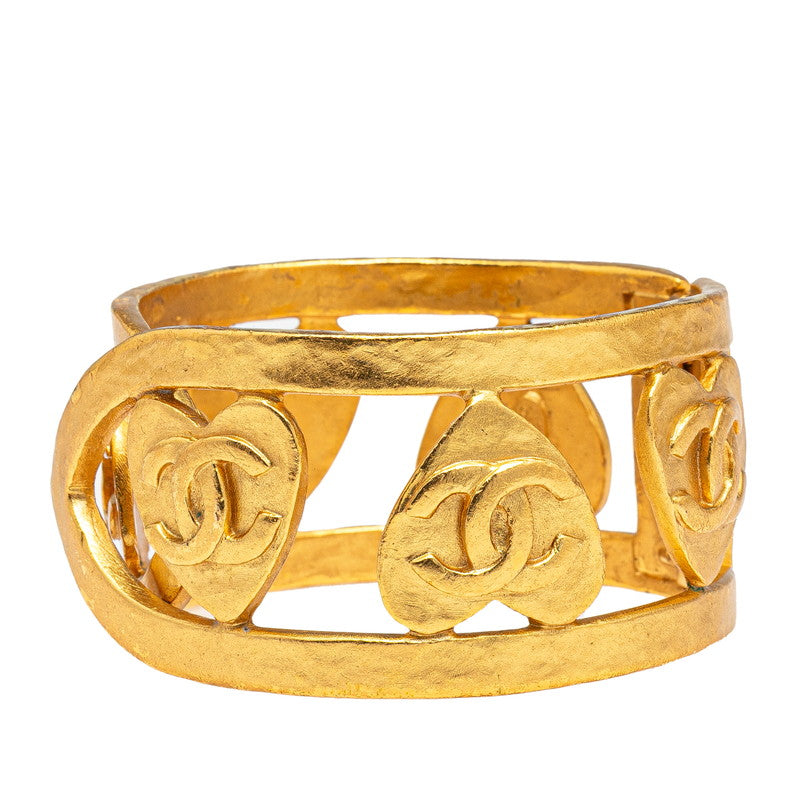 Chanel Coco Mark Heart Motif Bangle