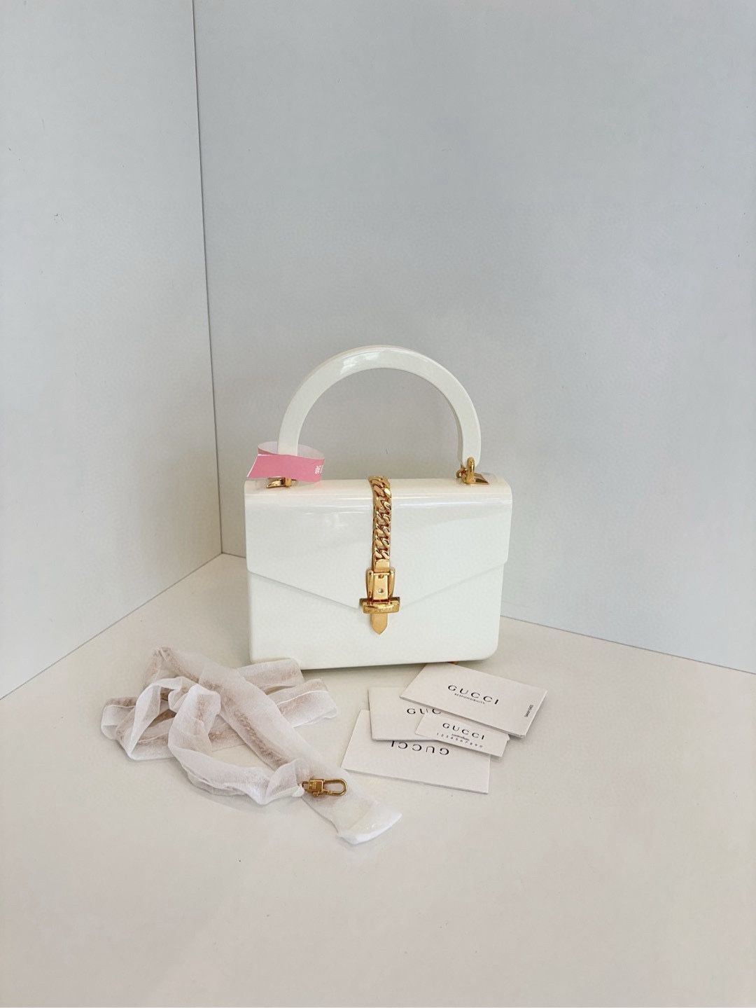 Gucci  Sylvie bag xcm white