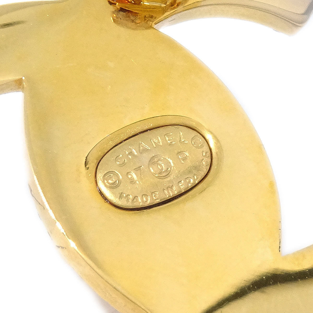 Chanel 1997 Brooch Pin Gold