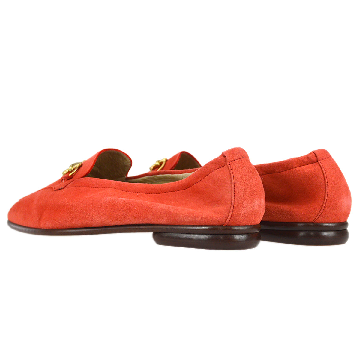 Gucci * Suede Horsebit Loafers Shoes #37 1/2