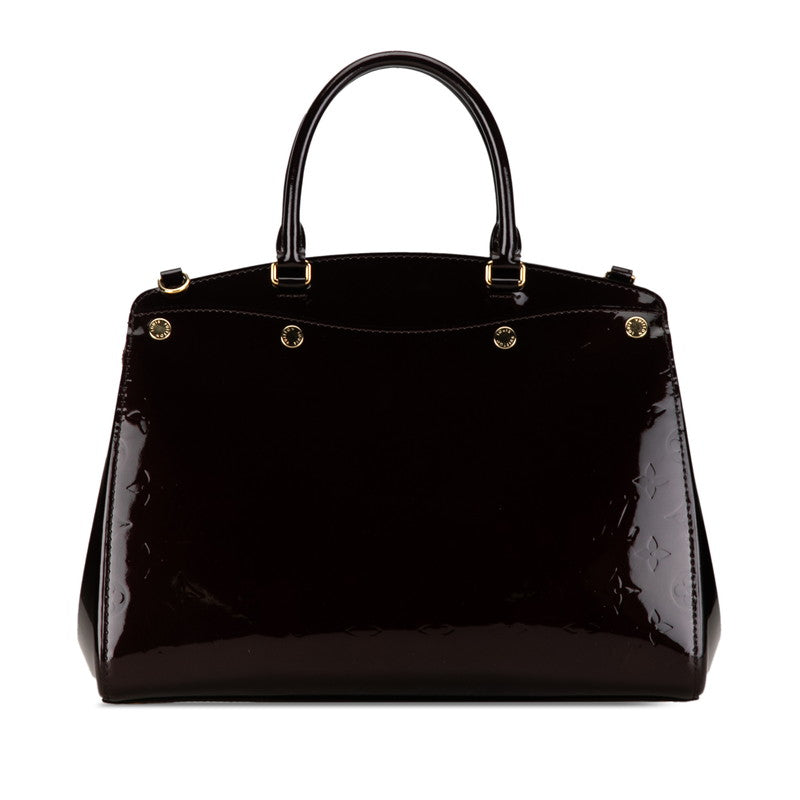 Louis Vuitton Monogram Vernis Blair MM Handbag Shoulder Bag 2WAY M50597 Amarant Patent Leather  Louis Vuitton