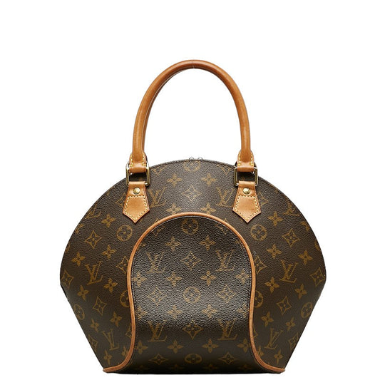 Louis Vuitton Monogram Elipse PM Handbag M51127 Brown PVC Leather  Louis Vuitton