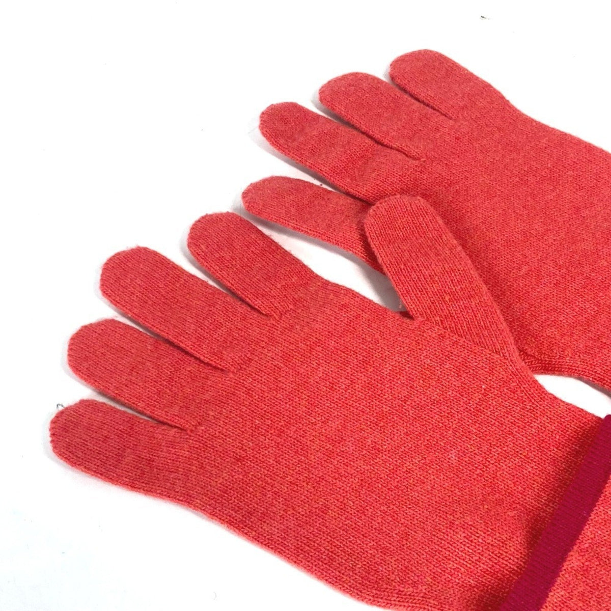 Louis Vuitton pink  Color Wool Cashmere Warm Gloves