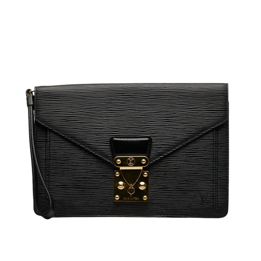 Louis Vuitton Epic Poschet Dragon  Second Bag M52612 Noir Black Leather  Louis Vuitton