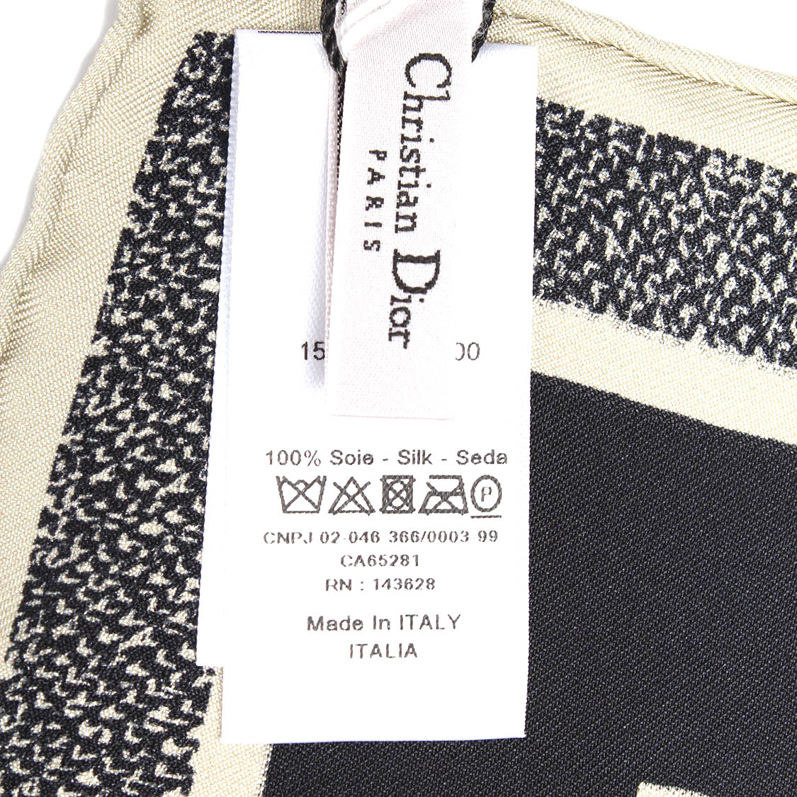 Oblique Silk Scarf