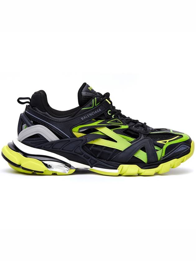 Luxury Balenciaga  Track 2 Low Top Sneakers Yellow Black