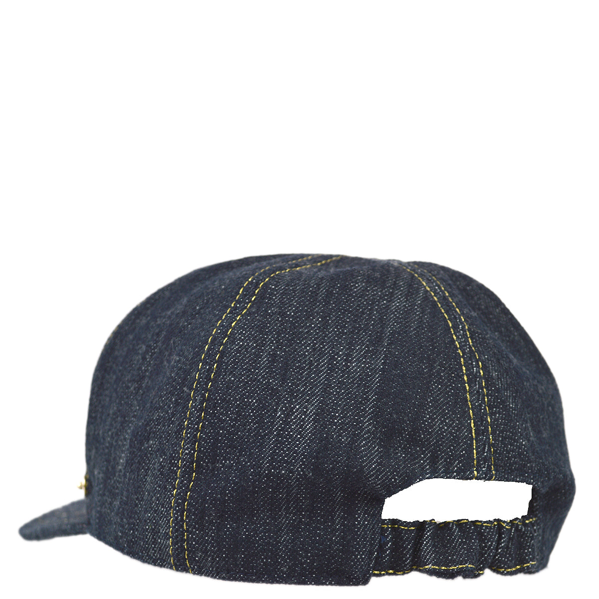 Chanel Indigo Denim Cap Hat Small Good #M