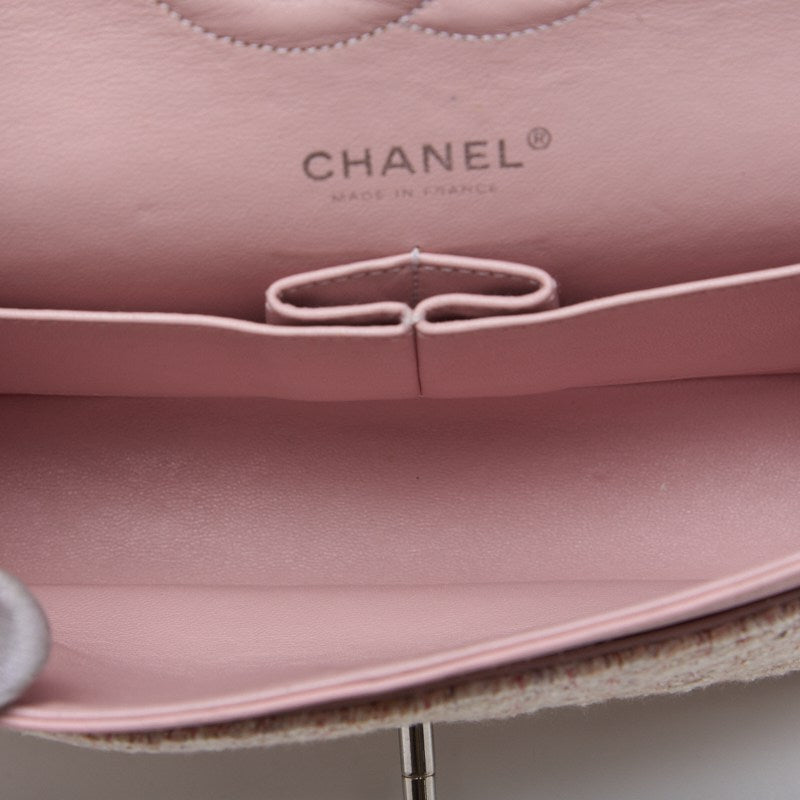 CHANEL 【CHANEL】 Turnlock Double Flap Chain Shoulder Tweede Pink (Silver G) Shoulder Bag Mini Shoulder Bag  Bag Hybrid 【 Delivery】 Eb Yaboo Online