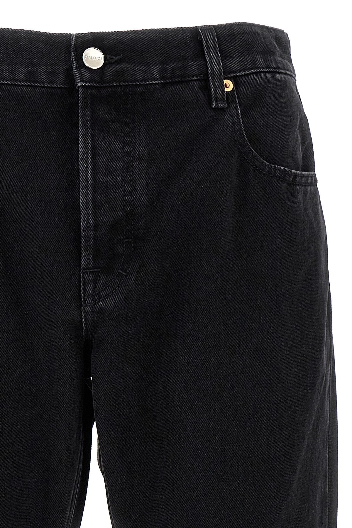 Gucci Men Web Tape Jeans