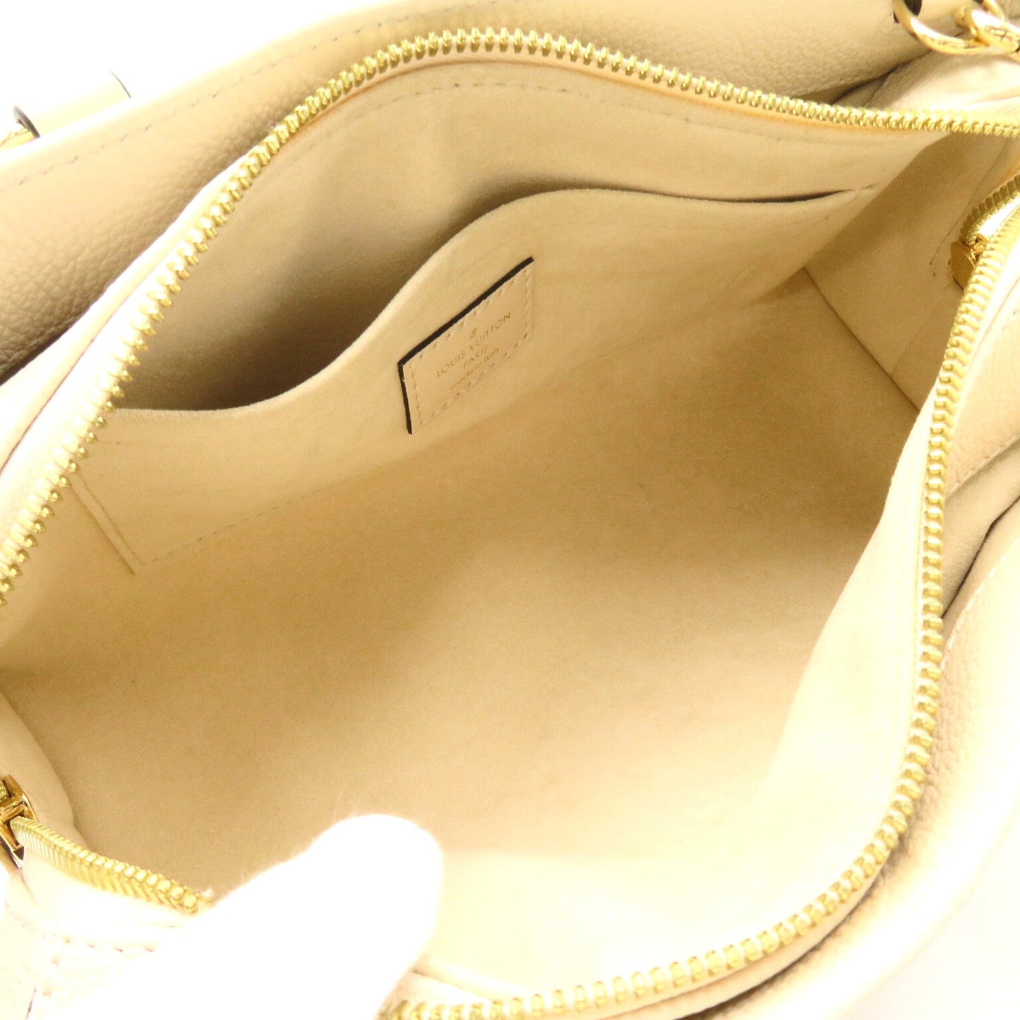 Louis Vuitton On The Go EW 2w Shoulder Bag 2way Shoulder Bag Leather Monogram Implant  Ivory M23698