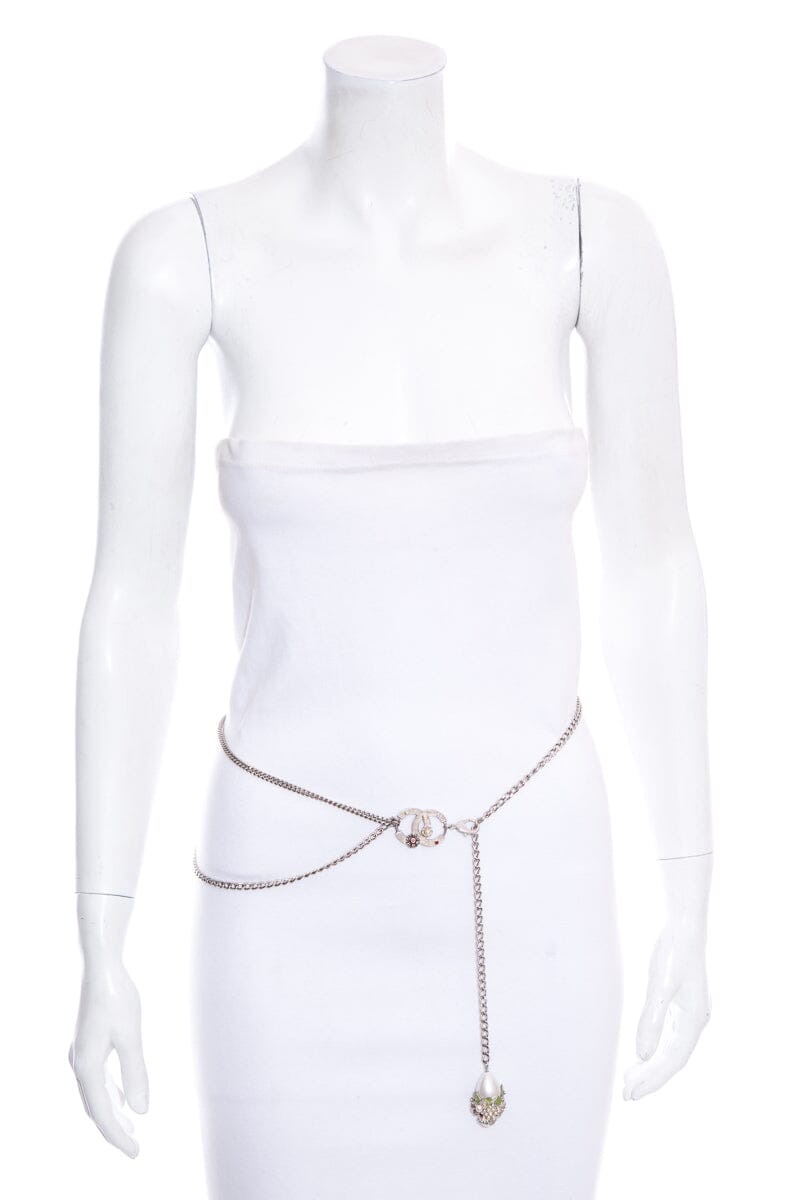 Chanel SS 2005 Silver Belt