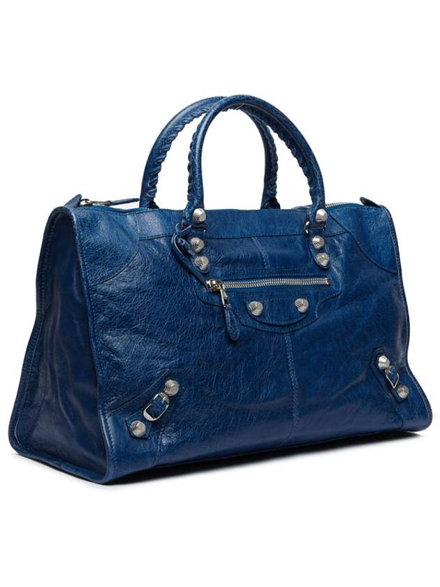 Luxury Balenciaga  Giant Work Tote Bag Blue