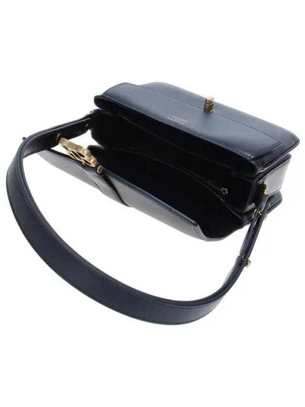 Luxury Balenciaga  WoMen's BB Buckle Flap Shoulder Bag Black