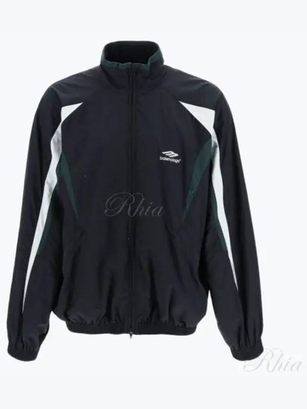 Luxury Balenciaga  3B Sports Icon Track Jacket Black