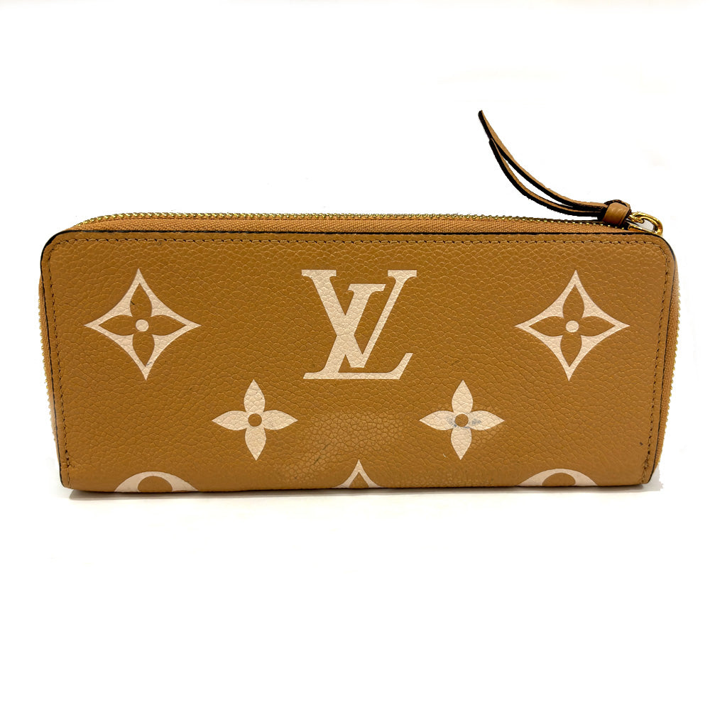 Louis Vuitton Portefolio Claimans M81460 Bi-colour Monogram Amplant Arizona Long Wallet Wallet