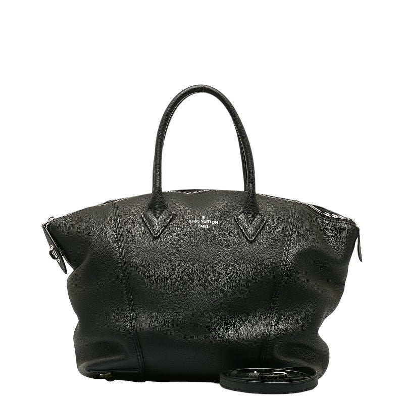 Louis Vuitton Roquette PM Handbag Shoulder Bag 2WAY M50028 Black Leather Lady Louis Vuitton