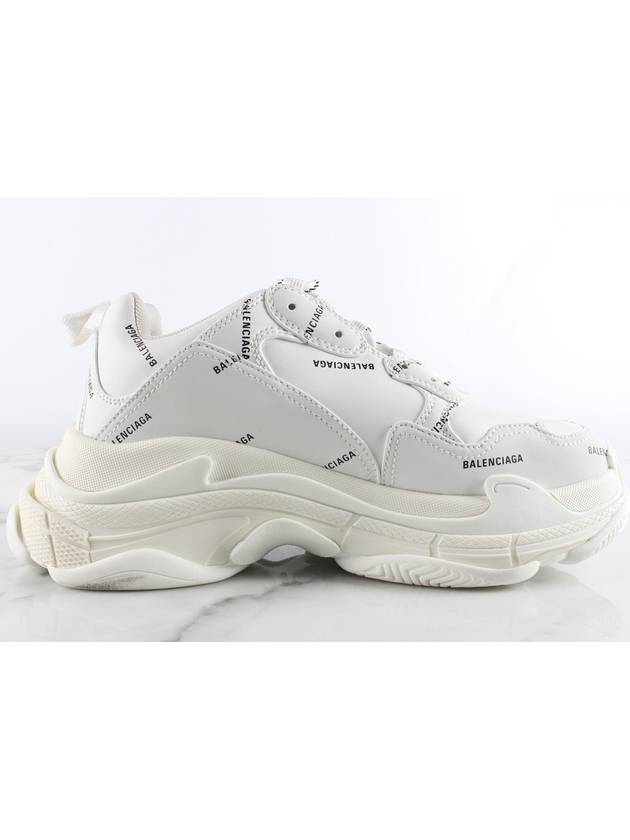 Luxury Balenciaga  My Multi Logo Triple S White 41 Domestic 260