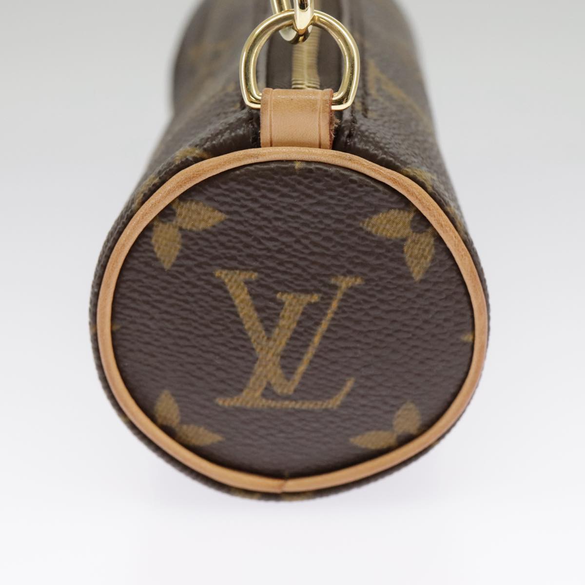Louis Vuitton Mini Baby Papillon  Canvas Clutch Bag