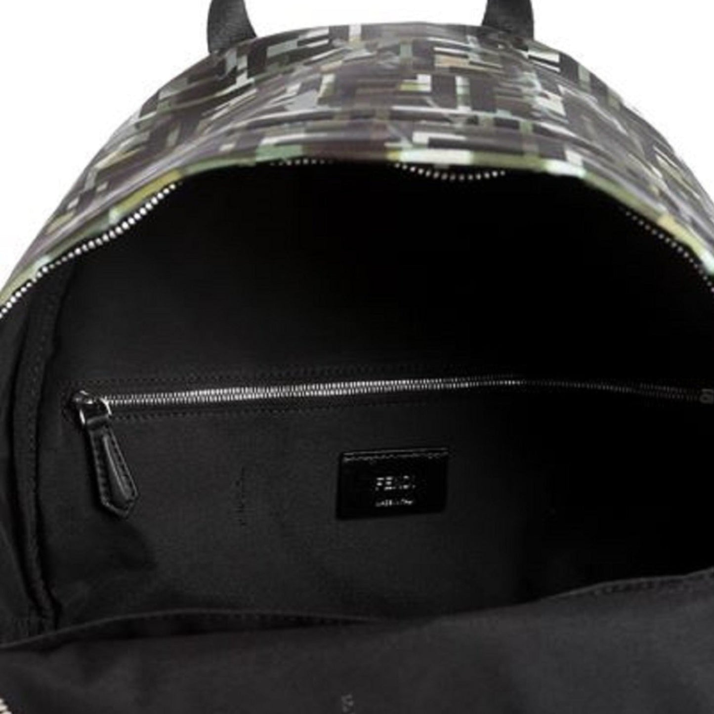 Fendi Unisex FF Multicolor Camouflage Backpack