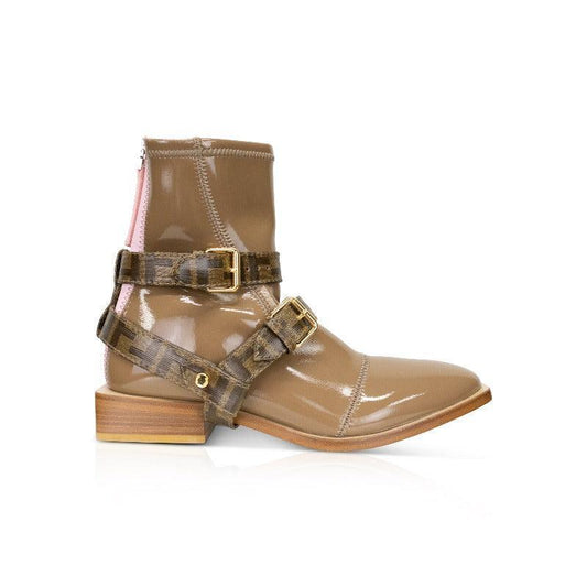 Fendi 'Fframe' Ankle Boots - 37