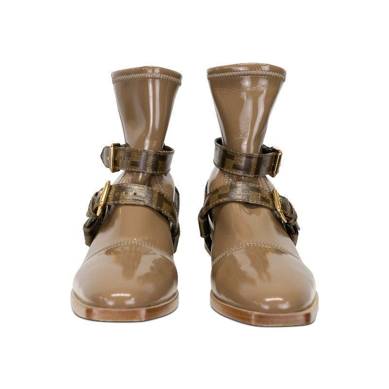 Fendi 'Fframe' Ankle Boots - 37